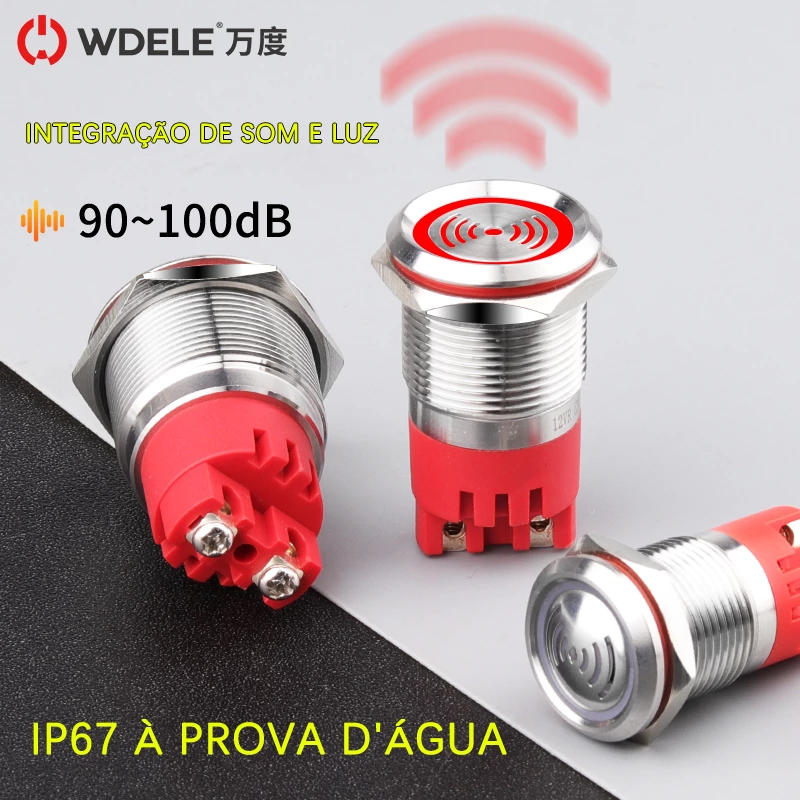 Série de campainhas metálicas WD-F