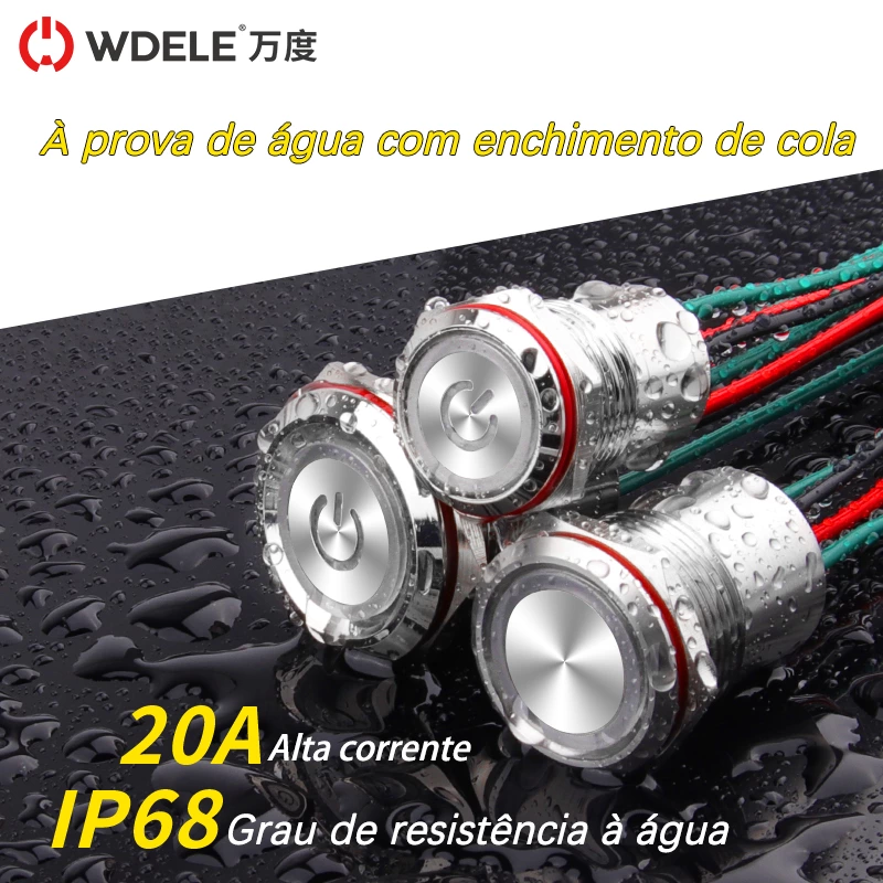 WD16/19/22D1 preenchido com cola totalmente selado