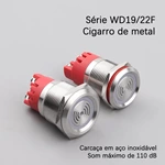 Campainha metálica série WD19/22F